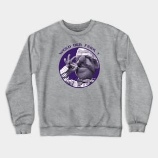 Vert Der Ferk - The Swedish Chef Retro - Weed Purple Crewneck Sweatshirt